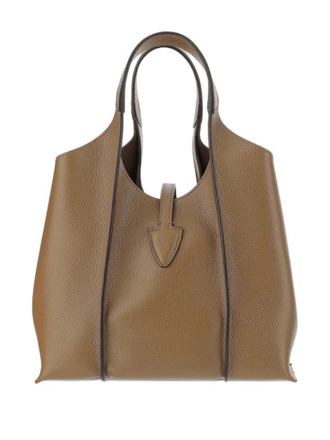 Tod's leather T-buckle shoulder bag - Brown - zdjęcie produktu nr 2