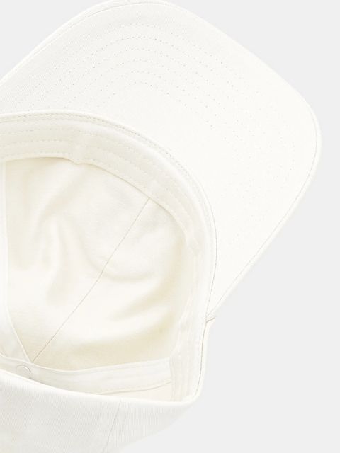 Guess czapka z daszkiem bawełniana kolor beżowy V5YZ00 WFKN0