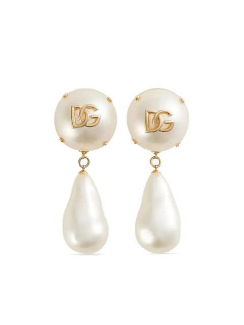 Dolce & Gabbana DG logo earrings - Gold - zdjęcie produktu nr 1
