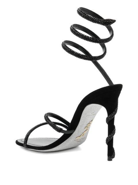 René Caovilla Margot sandals - Black