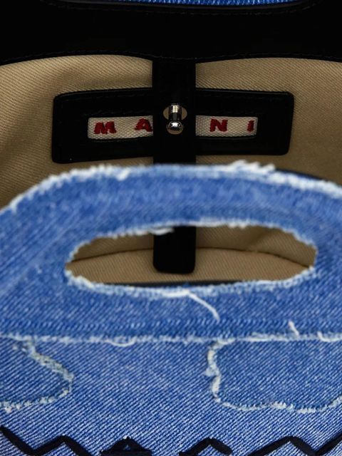 Marni mini Tropicalia tote bag - Blue