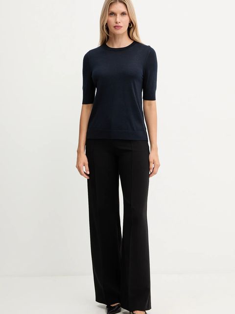 BOSS t-shirt wełniany kolor granatowy 50544996 - zdjęcie produktu nr 2