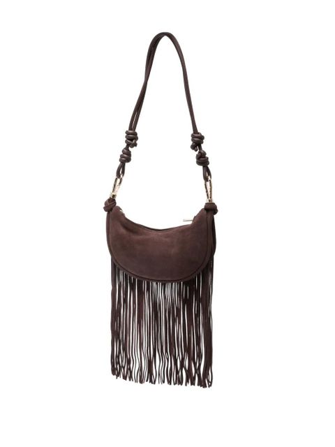 Simkhai Avery fringe cross body bag - Brown