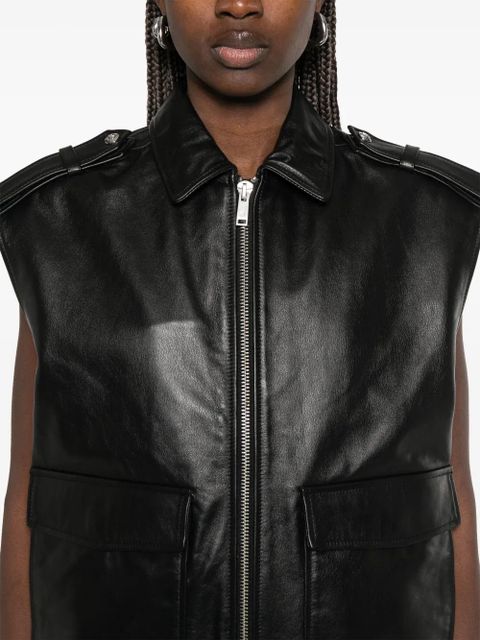 ANINE BING Sonnie vest - Black