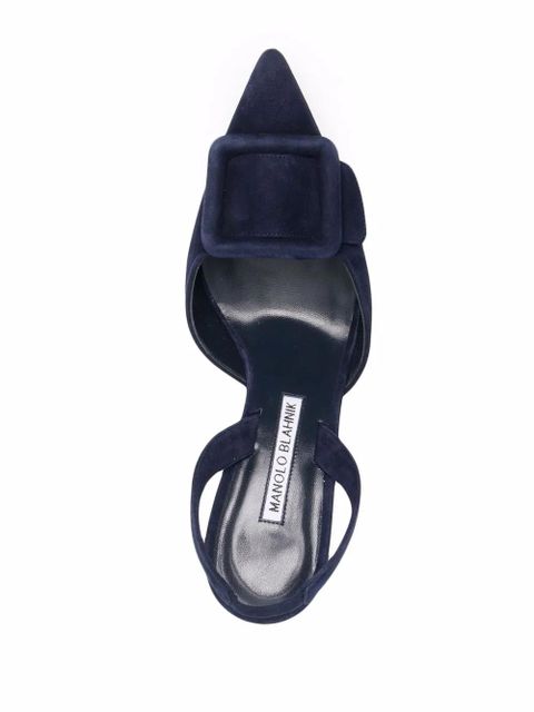 Manolo Blahnik Maysale slingback pumps - Blue