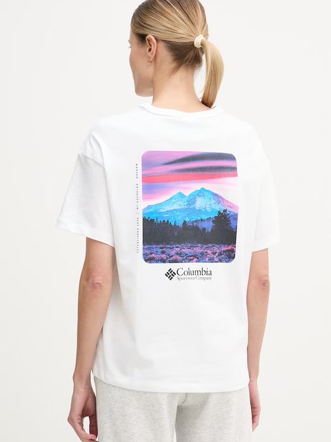 Columbia t-shirt bawełniany CSC - zdjęcie produktu nr 2