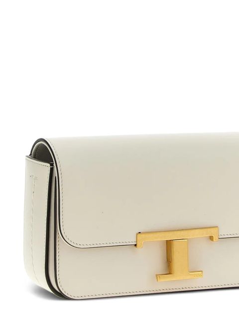 Tod's mini T-Timeless flap crossbody bag - Neutrals