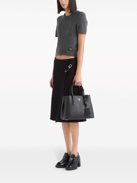 Prada Double Saffiano tote bag - Black - zdjęcie produktu nr 2