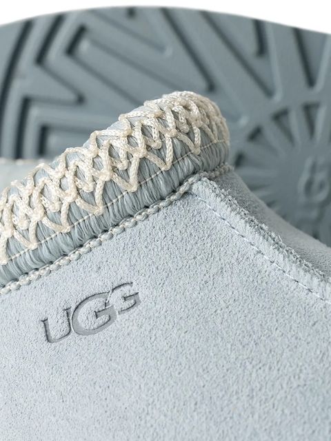 UGG kapcie zamszowe Tazz kolor turkusowy 1122553-SFOA
