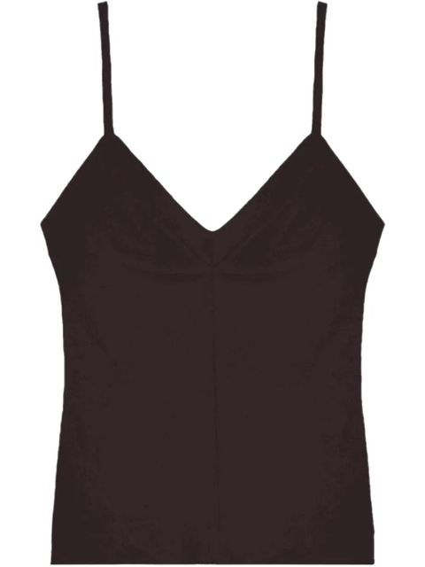 Jil Sander sleeveless tank top - Brown - zdjęcie produktu nr 1