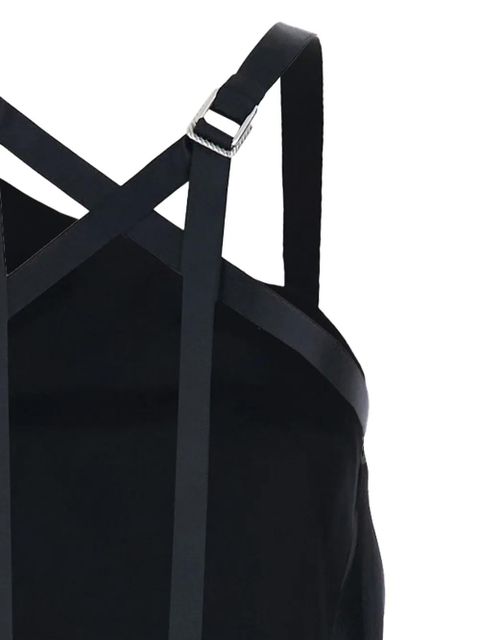 The Attico strap dress - Black