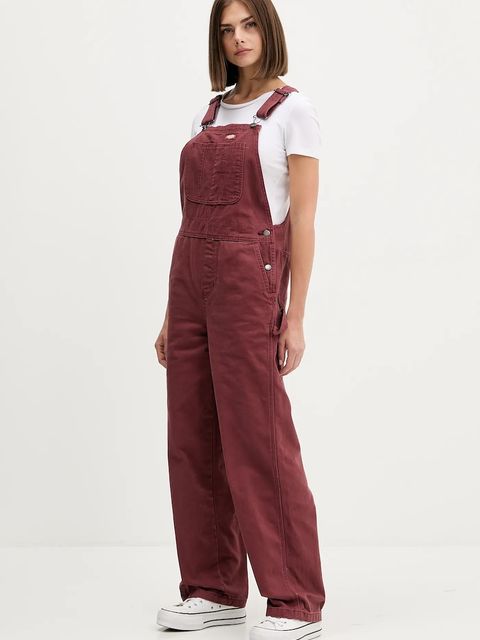 Dickies ogrodniczki jeansowe damskie DK0A87N8