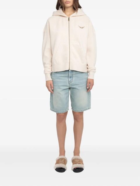 Zadig&Voltaire zip-front hoodie - Neutrals - zdjęcie produktu nr 2