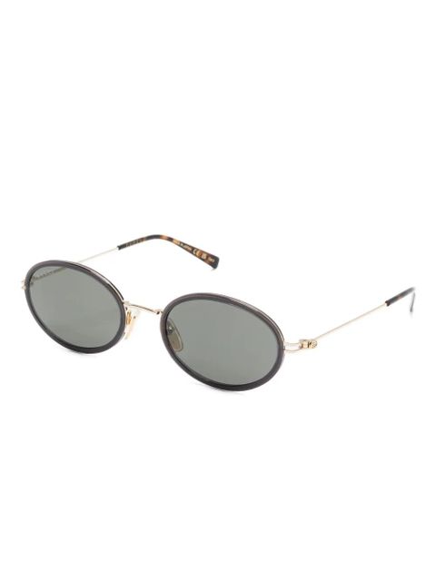 Gucci Eyewear oval-frame sunglasses - Grey - zdjęcie produktu nr 2