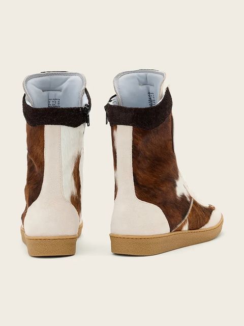 AllSaints sneakersy skórzane Louise High Top - zdjęcie produktu nr 2