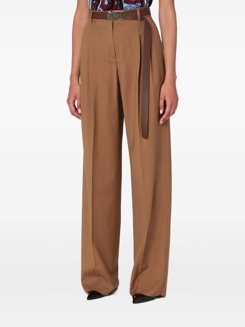 Max Mara pleated belted trousers - Brown - zdjęcie produktu nr 2