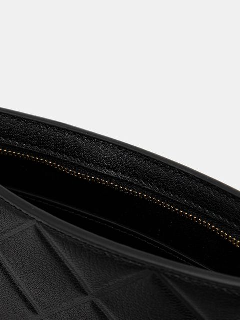 Tory Burch torebka skórzana Fleming kolor czarny 176623-001