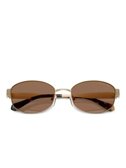 Michael Kors oval-frame sunglasses - Gold