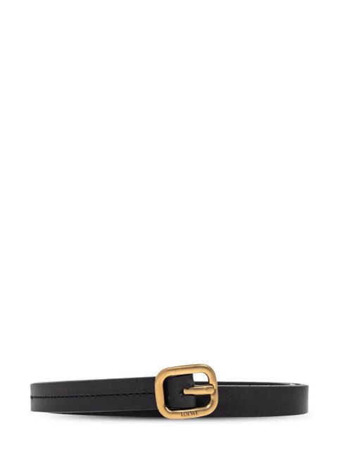 LOEWE leather belt - Black - zdjęcie produktu nr 1