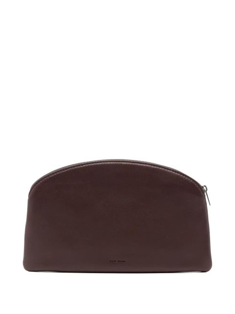 The Row logo-debossed pouch - Red - zdjęcie produktu nr 1