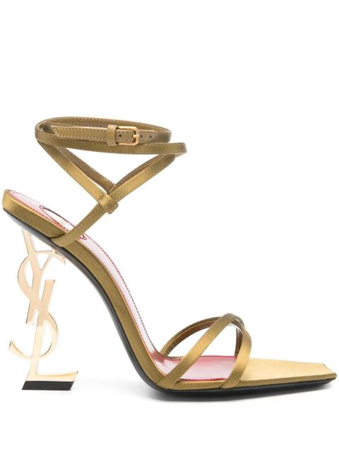 Saint Laurent 110mm Opyum sandals - Green - zdjęcie produktu nr 1
