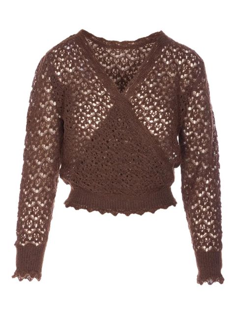TWINSET long-sleeves sweater - Brown - zdjęcie produktu nr 1