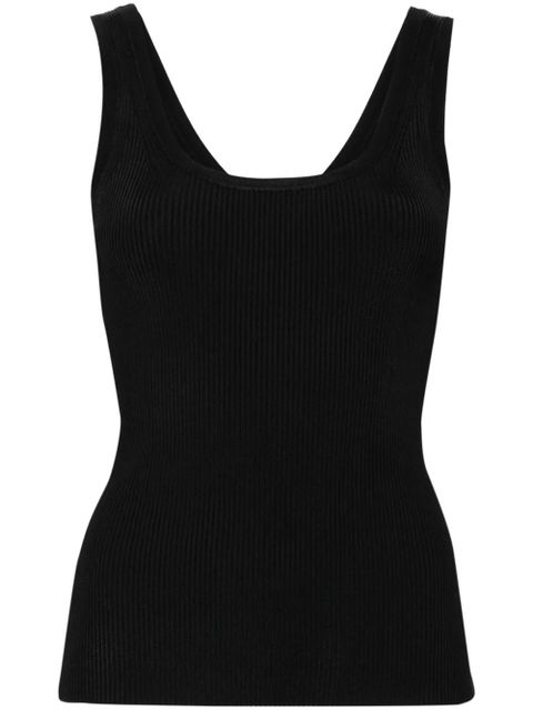 ZIMMERMANN Halliday ribbed tank top - Black - zdjęcie produktu nr 1
