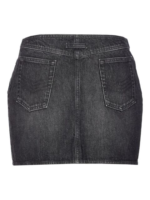 Jean Paul Gaultier zip-front pocket mini skirt - Grey - zdjęcie produktu nr 2