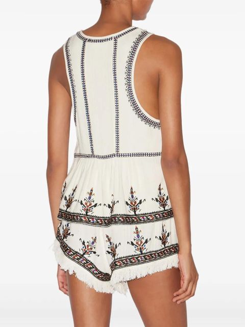 MARANT ÉTOILE Kourtney top - White