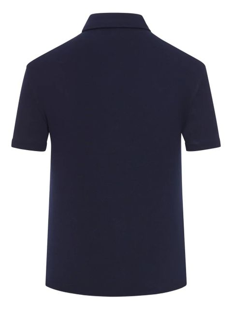 Miu Miu short-sleeve logo top - Blue - zdjęcie produktu nr 2