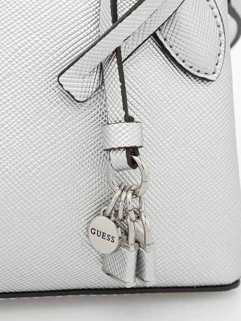 Guess torebka FEDANA kolor srebrny HWZM96 43050