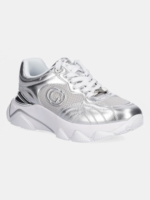 Guess sneakersy MORRIZ damskie kolor srebrny FLFMRZ ELE12 - zdjęcie produktu nr 1