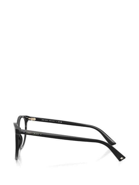 Jimmy Choo round frame glasses - Black