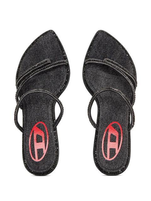 Diesel D-Havanna Kittie sandals - Black