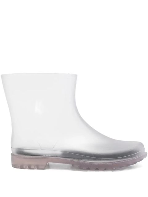Christopher Esber lug-sole translucent rain boots - Grey - zdjęcie produktu nr 1