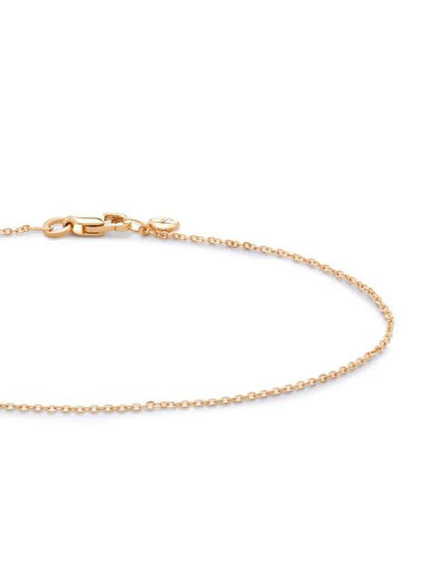 Monica Vinader 14kt yellow gold Super Fine Chain bracelet - zdjęcie produktu nr 2