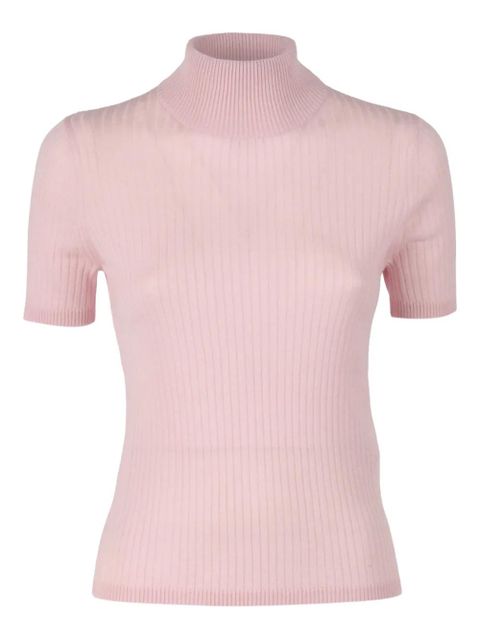 Max Mara ribbed roll-neck sweater - Pink - zdjęcie produktu nr 1