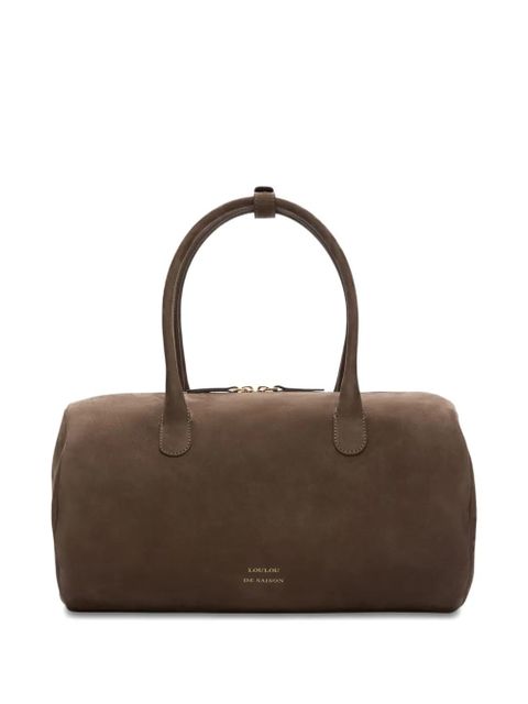 LouLou de Saison Claus cylindric shoulder bag - Brown - zdjęcie produktu nr 1