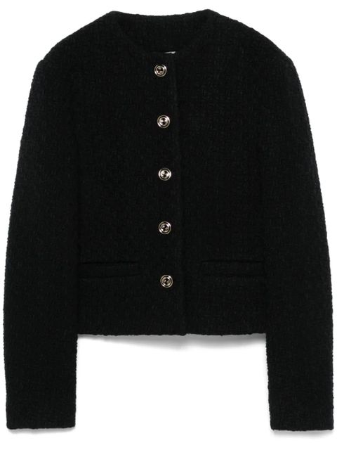 Gucci Tweed Damier jacket - Black