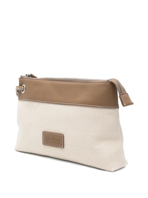 Max Mara Frisia clutch bag - Neutrals
