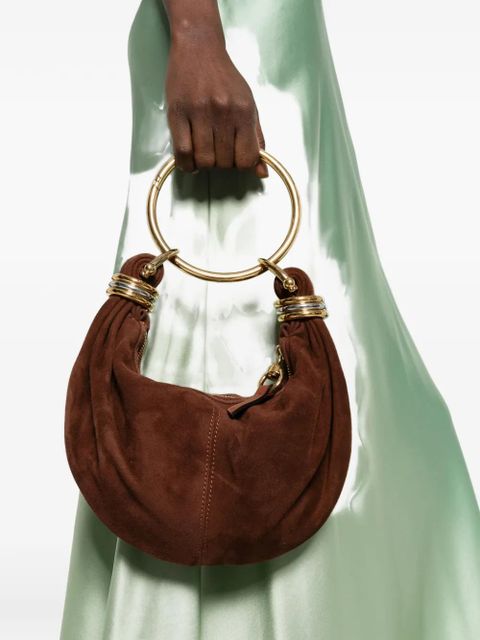 Chloé mini Bracelet Hobo suede bag - Brown - zdjęcie produktu nr 2