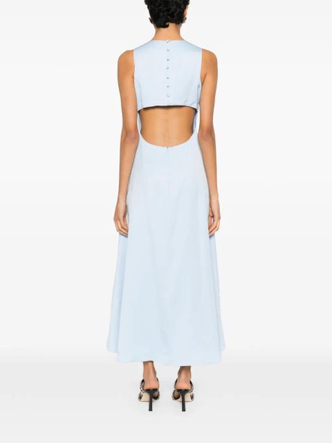 Maje A-line midi dress - Blue
