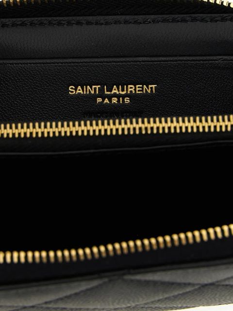 Saint Laurent Cassandre quilted purse - Black - zdjęcie produktu nr 2