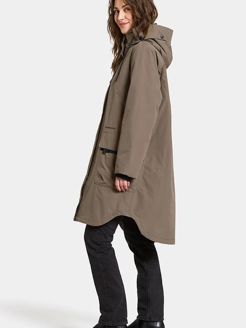Didriksons parka AIKO kolor brązowy zimowa 505928