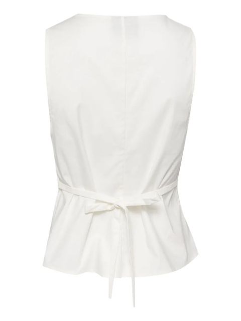 Reformation Meg top - White - zdjęcie produktu nr 2