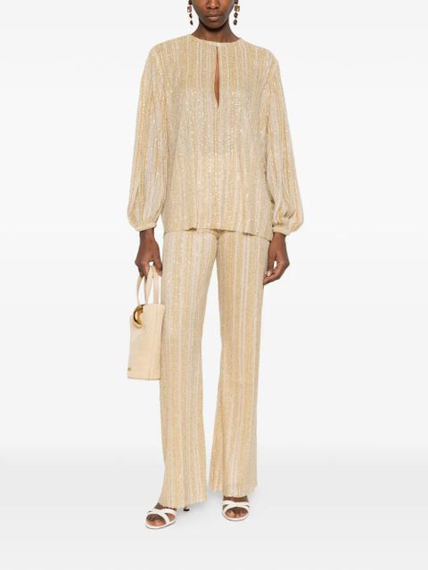 Missoni sequin-embellished trousers - Neutrals - zdjęcie produktu nr 2