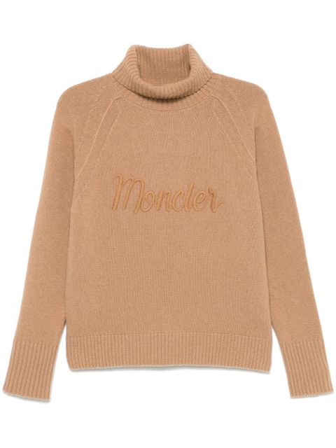 Moncler Dolcevita sweater - Brown