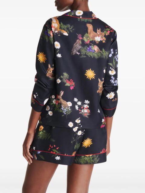 ERES Fée pajama shirt - Black