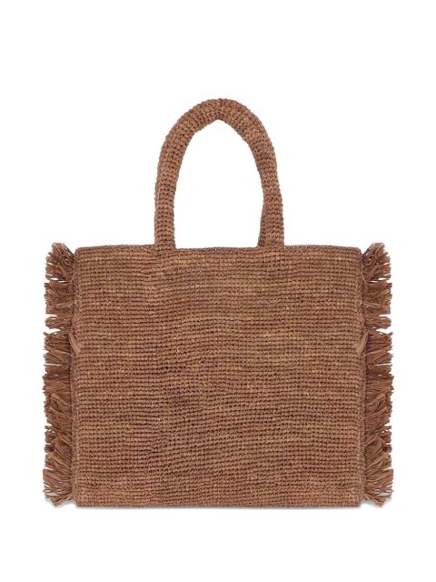 MC2 Saint Barth Colette fringed tassel tote bag - Brown - zdjęcie produktu nr 2