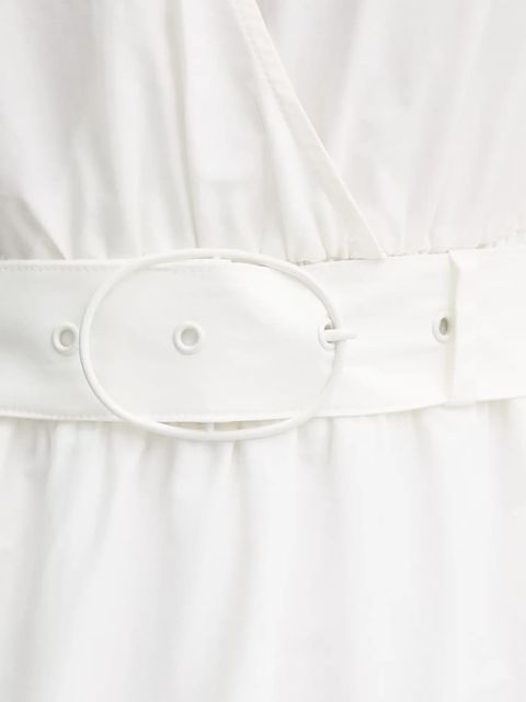 Morgan sukienka kolor biały maxi rozkloszowana RASKA